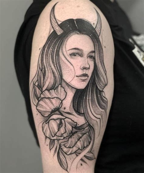 taurus tattoo|taurus girl tattoo.